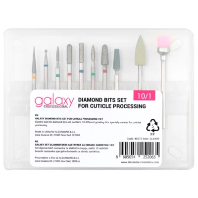 Set dijamantskih nastavaka za električnu turpiju GLX699