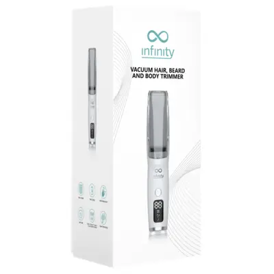 Bežični trimer za kosu, bradu i telo - Vacuum - INF485