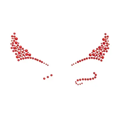 Set samolepljivih ukrasa za lice - Truly Sinful