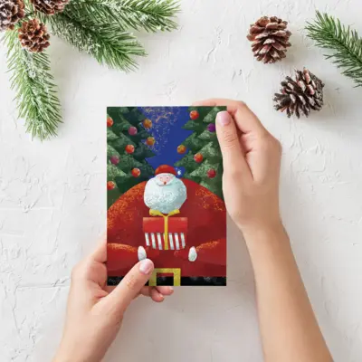 Novogodišnja čestitka - Deda Mraz