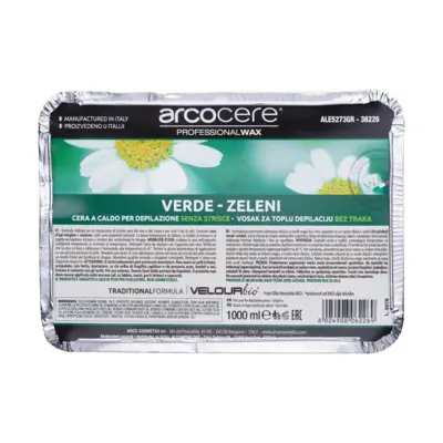 Vosak za toplu depilaciju - Velour azulen