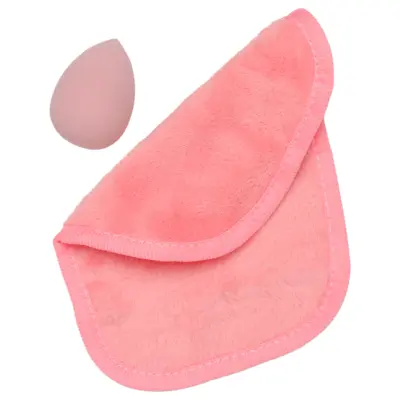 Set za blendovanje i uklanjanje šminke - Roze