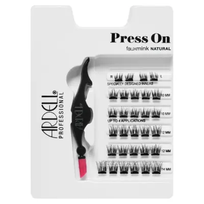 Set Press On trepavica - Fauxmink Natural