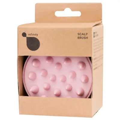 Četka za šamponiranje kose i masažu skalpa - Roze