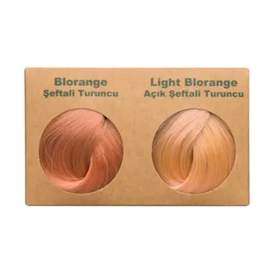 Polutrajne farbe za kosu - Blorange/Light Blorange