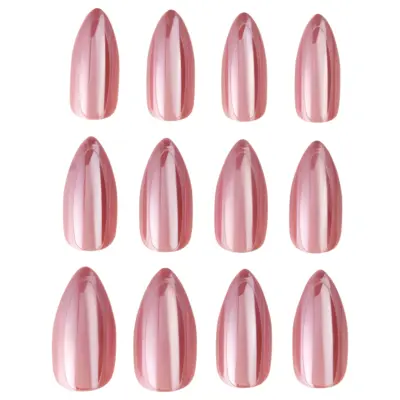 Press-on tipse - Mauve Chrome