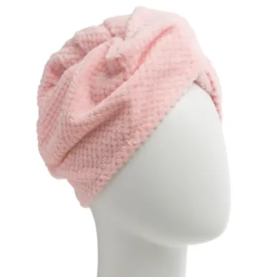 Turban za kosu - Svetloroze