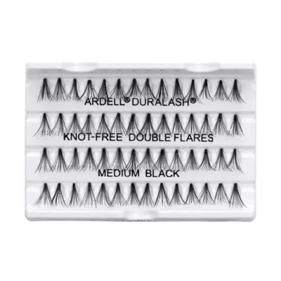 Individualne trepavice bez čvorića ARDELL Double Up Duralash Medium Black