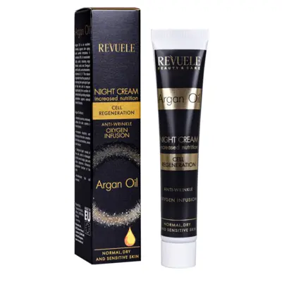 Noćna krema protiv bora REVUELE arganovo ulje 50ml