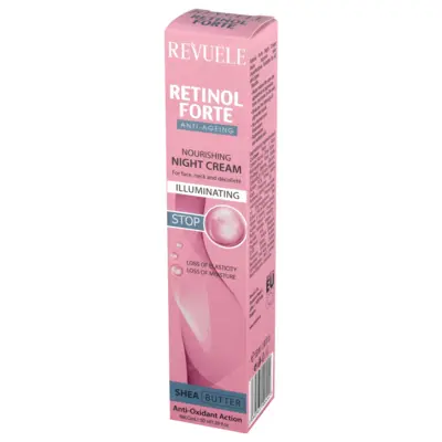 Noćna hranljiva krema za lice REVUELE Retinol Forte