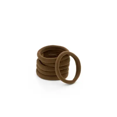 Gumice za kosu - Braon