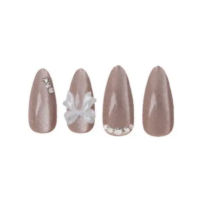 Set press-on tipsi - Jewel Couture Nude