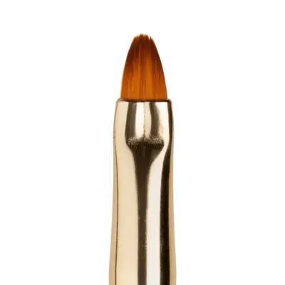 Četkica za gel tehniku ASN-GB Round 6 sintetička dlaka Gold