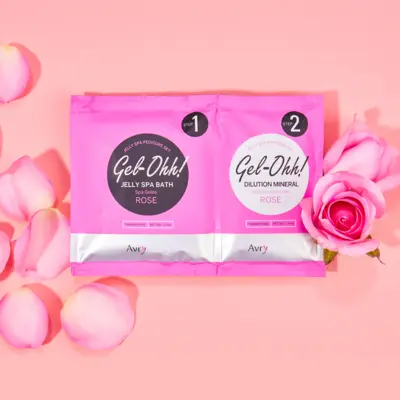 Pedikir set - Jelly Spa Rose