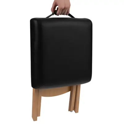 Pomoćna rasklopiva stolica WST001 - Crna