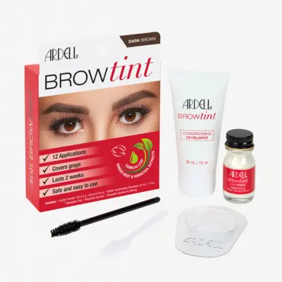 Set za farbanje obrva - Dark Brown