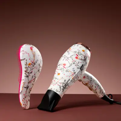 Fen za kosu Levante 5300 + poklon četka Tangle No More - Flowers & Branches