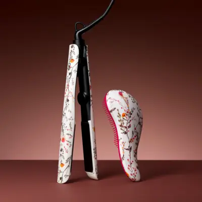 Presa za kosu + poklon četka Tangle No More - Flowers & Branches