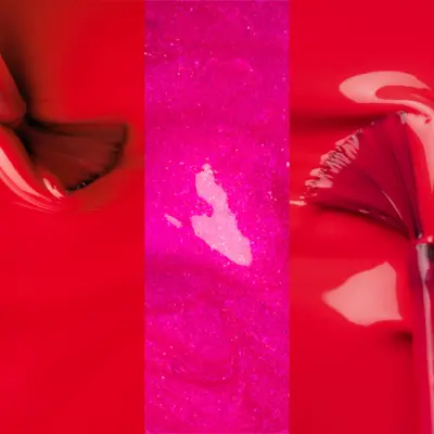 Set trajnih lakova za nokte UV/LED Hybrid - Queen of Hearts