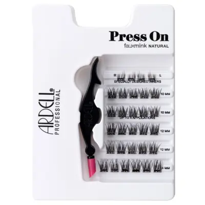 Set Press On trepavica - Fauxmink Natural
