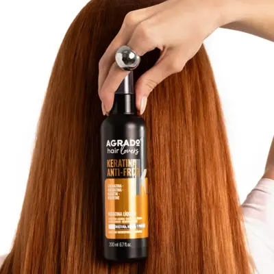 Tretman za neposlušnu kosu - keratin 200 ml