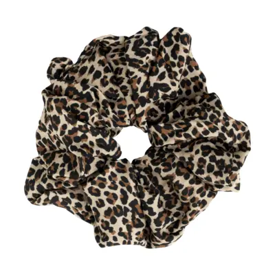 Skranči gumica za kosu - leopard