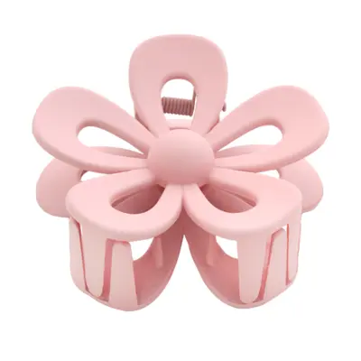Šnala za kosu - Flower Cutout - Svetloroze