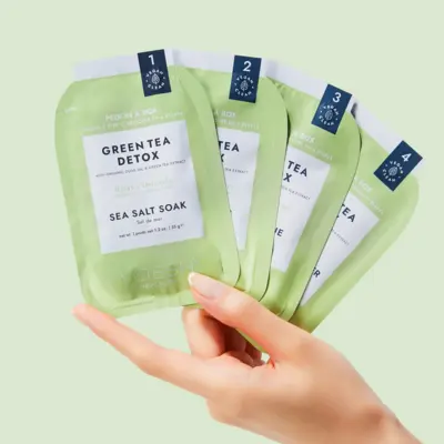 Set za pedikir - Green Tea Detox 4 Step