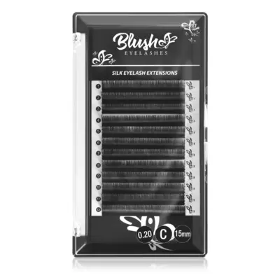 Silk Lash Extensions - C Curl 15 mm