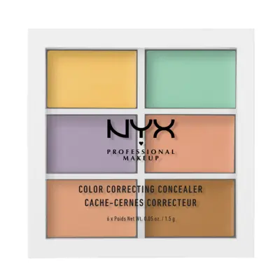 Paleta korektora NYX Professional Makeup Color Correcting 3CP04 6x1,5g